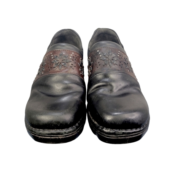 Ariat Womens Size 7.5 Slip On Leather Clogs - Picture 2 of 8